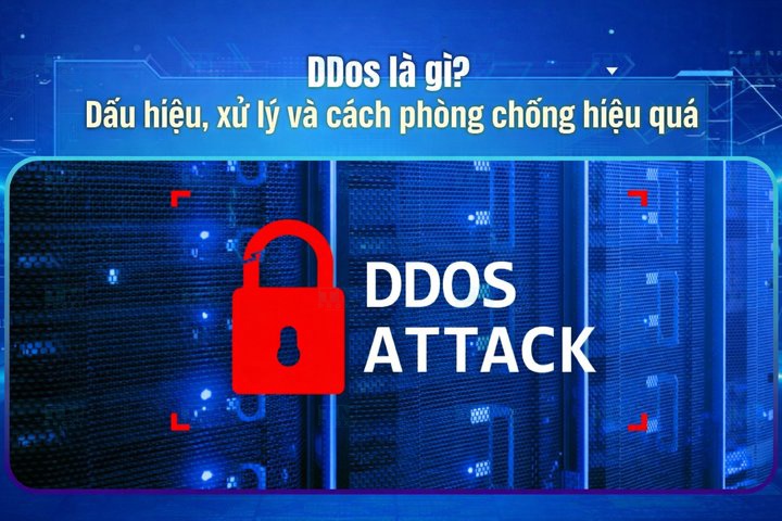 DDos là gì? Dấu hiệu, xử lý và cách phòng chống hiệu quả