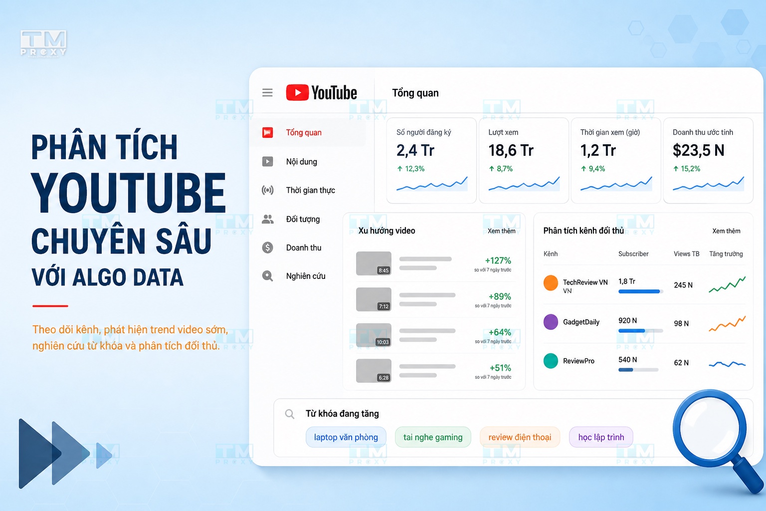 Featured image of post In-Depth YouTube Analytics with Algo Data